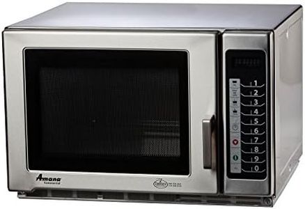 Amana RFS18TS Commercial Microwave - for High Volume Use, 1800 Watts