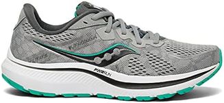 Saucony Women's Omni 20 Running Shoes, Alloy/Jade, Size US 7.5 Wide