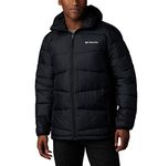 Columbia Men's Standard Fivemile Butte Hooded Jacket, Black, X-Large