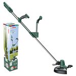 Bosch Grass Trimmer UniversalGrassCut 18 (Without Battery, 18 Volt System, Cutting Diameter: 26 cm, Adjustable Handles, in Carton Packaging)