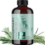 Maple Holistics Pure Rosemary Oil - Undiluted Natural Rosemary Essential Oil for Diffusers Aromatherapy Beauty and Self Care - Huile Essentielle Romarin Pour Diffuseur Aromathérapie Savons ou Bougies