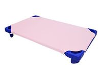 American Baby Company 100% Natural Cotton Percale Standard Daycare/Pre-School Cot Sheet, Pink, 23 x 51, Soft Breathable, for Girls