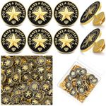 Yunlly 100 Pcs Employee of The Month Lapel Pin Employee Star Appreciation Pins Employee Enamel Pins You Make a Difference Lapel Pin for Employees Coworkers Team Christmas Gifts(Make A Difference)