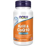 Krill & CoQ10 Now Foods 60 Softgel