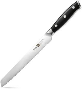 Klaus Meyer Stahl High Carbon Exclusive German Steel 6 inch Utility Serrated Knife