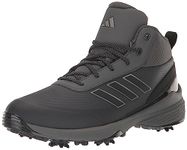 adidas Men's Zg23 Rain.rdy Golf Shoes, Grey Six/Iron Met./Core Black, 12