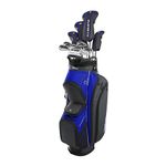 Wilson Men's PlayerFit™ Complete Golf Set with Cart Bag - Men's Right Hand, Regular, Steel