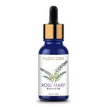 Florecer Rosemary Essential For Hair, Face, Skin| Oil For Skin Glow And Hairs|100% Pure and Natural - Therapeutic Grade- 30 Ml