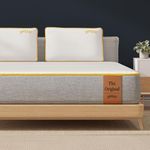 SleepyCat Original Ortho Mattress with AirGen™ Memory Foam | Medium Firm Feel for Balanced Comfort | 8 Inch |SoftTouch Bamboo Zipper Cover | 10 Years Warranty (King Size,78x72x8 Inch)