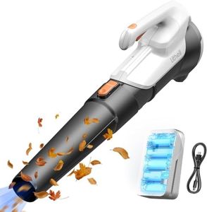 Litheli Cordless Leaf Blower, 604 m³/h 100 MPH Battery Leaf Blower, 20V Powerful Electric Leaf Blower for Blowing Leaves Grass Dust, Electric Garden Leaf Blower with 2.0Ah SE Battery