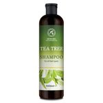 Tea Tree Shampoo - Indian Gooseberry & Rosemary Extracts - Deep Cleansing - Anti Dandruff - Anti-Grease Shampoo - for Hair Growth and Volume - Moisture Shampoo 480ml