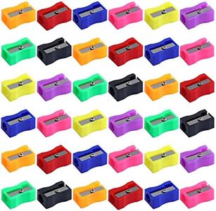 XYW 150 Pieces Pencil Sharpeners in Bulk - Colorful Mini Handheld Pencil Sharpener for Kids, Small Manual Pencil Sharpeners for School Classroom Home Office Supplies