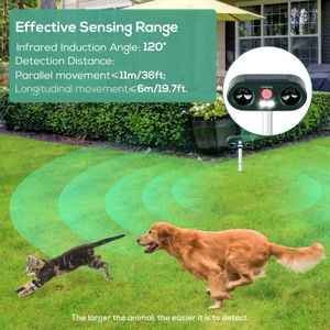Cowiewie Ultrasonic Cat Repellent 2-Pack – Outdoor Animal Deterrent