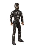 Rubie's Official Avengers Black Panther, Deluxe Child Costume - Large, Age 8-10, Height 147 cm