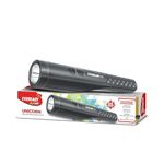 Eveready Unicorn DL90 | Led Torch Cum Emergency Sidelight | 1W Torch & 2W Sidelight | 4 Lighting Modes | Micro-USB Fast Charging | Powered by Li-Ion Battery | Durable ABS Plastic Body | Grey & Yellow