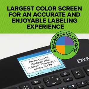 DYMO LabelManager 640 CB Portable Label Printer Kit – Bluetooth, USB, 3 Label Cassettes, Carry Case