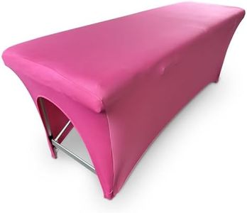 Spa Bed Cover for Lash Extension Bed TopBuy Lash Bed Cover - Excellent for a Lash Table or Massage Bed (Pink)