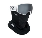 Anon M4 Toric Snow Goggles + Bonus Lens + MFI® Face Mask (Frame: White, Lens: Perceive Sunny Onyx, Spare Lens Variable Violet)