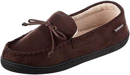 isotoner Men's Slippers, Microsuede