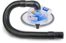 Dust Deputy Low-Pro Plus Cyclone Dust Separator - High Flow Wet and Dry Vacuum Kit - Fits Standard 5 Gallon Buckets - 2.5" Adapter and 3' Hose