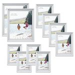 MCS Industries Solid Wood Frame Set, White