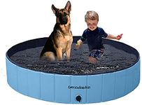 Gerodaphin Swimming Pool for Dogs Pets and Kids Bathing Tub Large Dog Pool Portable Foldable Non-Slip and Wear-Resistant Pool Dogs Cats (120 X 30cm)