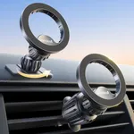 Lamicall for Magsafe Car Mount - [20X N55 Magnets] Magnetic Phone Holder for Your Car Dashboard Vent Car Mount with 360 Rotatable Car Phone Holder for iPhone 16 15 14 13 12 Pro Plus Max Mini