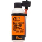 Orange Seal - Endurance Formula Tubeless Bike Tire Sealant with Injector | Long Lasting, Fast Sealing | for MTB, Road, CX and Gravel Bicycle Tires | 4oz w/Injector