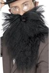 Smiffys Men's Long Beard, Black, One Size, 22832