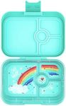 Yumbox Panino Leakproof Bento Lunch Box Container for Kids & Adults (Miami Aqua Rainbow)