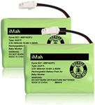 iMah Ryme B21 Battery Compatible with Motorola Baby Monitor MBP33XLPU MBP481PU MBP482PU MBP483PU (only fits MBP33S MBP36 MBP36S Newer 800mAh Version) VTech BT207695 VM312 VM3251 VM3252 VM3261, 2-Pack