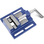 2.5 Inch Bench Vise Heavy Duty Clamps Precision 2.5 Inch Jaw Width CNC Vise Work Bench for Woodworking Milling Machine Drill Press