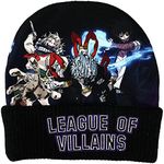 League of Villains Knit Cuff Beanie Black