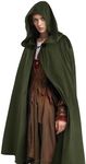 JEGERMIG Renaissance Hooded Cloak H