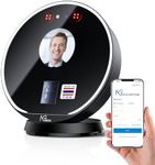 NGTeco Time Clock Cloud-Based, TC7 Face & Fingerprint Attendance Time Clocks for Employees Small Business, Remote Control Clock in Machine with Software ＆ iOS/Android App