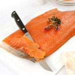 Port of Lancaster Smokehouse Smoked Scottish Salmon - Unsliced Sides min 800g- 1kg