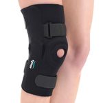 TYNOR Knee Wrap Hinged (Neo), Black, Large, 1 Unit