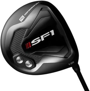 Performance Golf SF1 Driver I Square Face Technology I Enable Straight Shot or Controlled Cut
