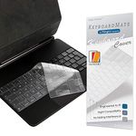 Digi-Tatoo Keyboard Cover for iPad Magic Keyboard (British/Euro Layout) Compatible with 2024 M2 chip IPAD Air 13-inch and old iPad Pro 12.9 inch (6th. 5th, 4th,3th Gen) - Ultra ThinSkin Protector