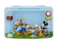 JOYO Plastic Disney Portable Desk Mickey Mouse & Friends Sky Blue Colour- Multiutility Foldable Desk, Compact Desk, 20 Millimeters