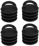 Prettyia 4 x Lightweight Large Plastic Kayak Scuppers Drain Plug Bungs Drain Hole for Yacht Boat Fishing Boat