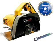 Inditrust 1400W Marble Cutter Machine | 12000 RPM High Speed | Copper Armature Motor | with 1pc Diamond Saw Blade | Adjustable Cutting Depth | 6-Months Warranty