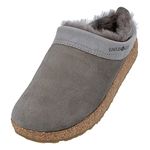 Haflinger Women's Slippers Mule, Slate, Numeric_7