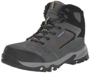 Eddie Bauer Mens Lincoln Waterproof Hiking Boots, Charcoal, 9