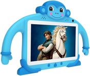 Kids Tablet 7" Tablet for Kids 32GB Toddler Tablet with Wi-Fi YouTube Case, Kids Android Learning Tablet for Toddlers Kids Software Installed Lots Free Content for Boys Girls