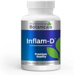 Professional Botanicals INFLAM-D Advance Joint & Muscle Health Supplement, Non-GMO, Vegan – 60 Capsules