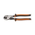 Klein Tools 63050-EINS Cable Cutters, Electricians Insulated Cable Cutter, Cuts Aluminum, Soft Copper, Communications Cable