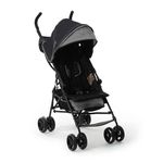 Summer Infant, 3D Mini Convenience Stroller Lightweight Stroller with Compact Fold MultiPosition Recline Canopy with Pop Out Sun Visor and More Umbrella Stroller for Travel and More, Gray