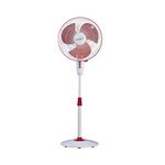 V-Guard Finesta STS 400mm Pedestal Fan (White Red)