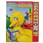 Sesame Street Elmo, Big Bird, and M